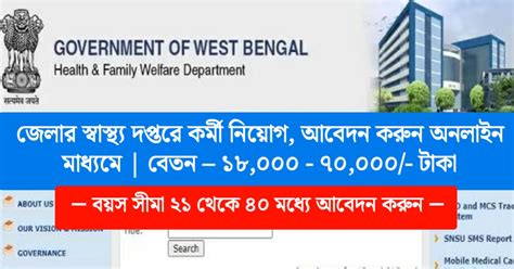 hr.wbhealth|WEST BENGAL HEALTH RECRUITMENT BOARD.